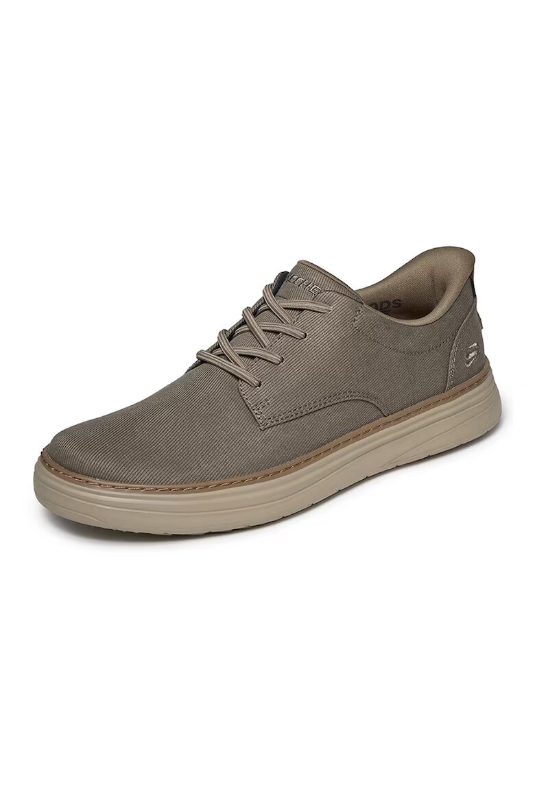 Skechers Кежуъл обувки Hyland Justino Slip-Ins™ Сиво-кафяв