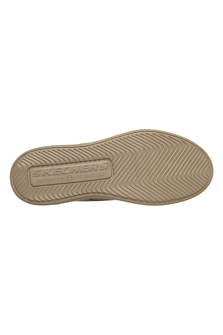 Skechers Кежуъл обувки Hyland Justino Slip-Ins™ Сиво-кафяв