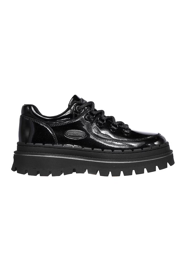 Skechers Лачени обувки Jammers Cool Block с връзки