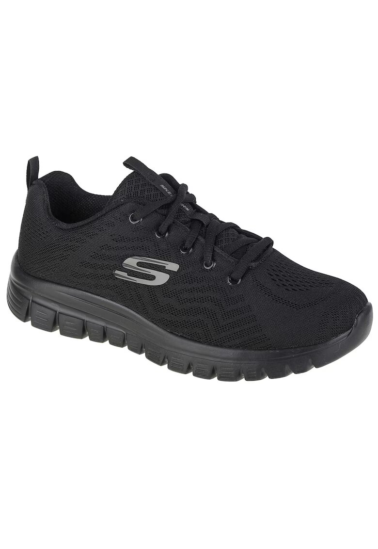 Skechers Маратонки - Graceful-Get Connected 12615W-BBK - черни