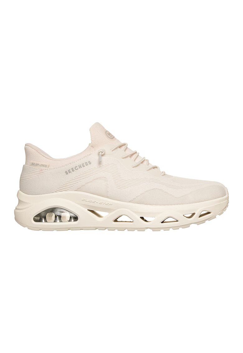 Skechers Маратонки Uno Glide Step-Ins - Слонова кост
