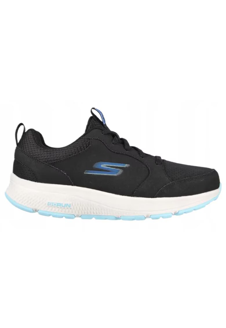 Skechers Маратонки за бягане мрежести - черни
