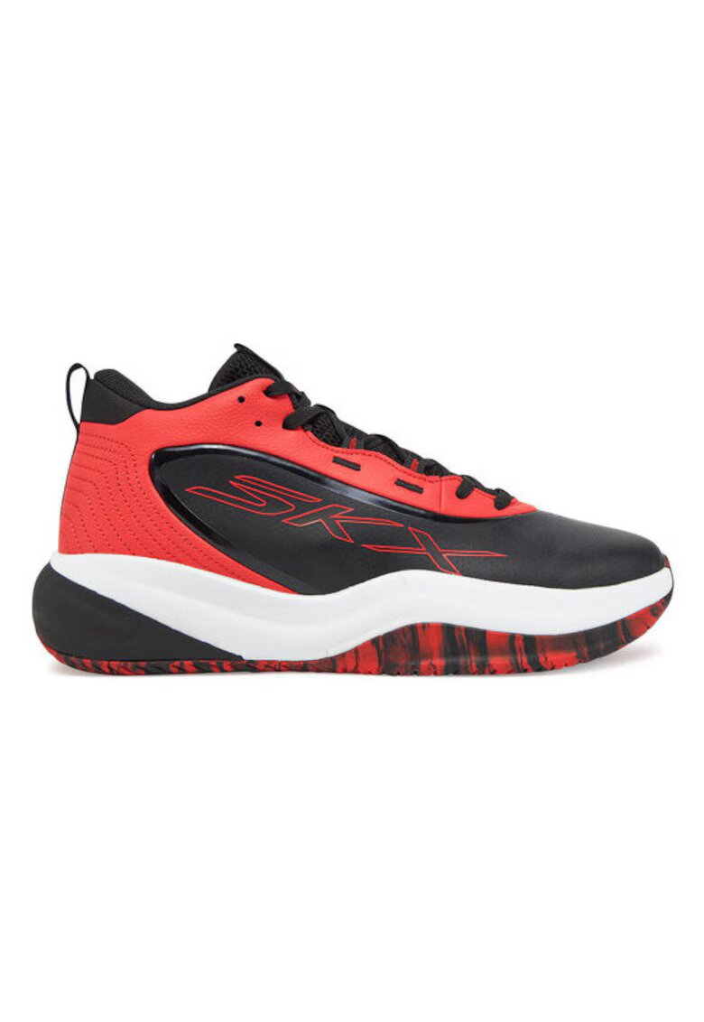 Skechers Мъжки баскетболни обувки 304639760 - Екокожа - Черни