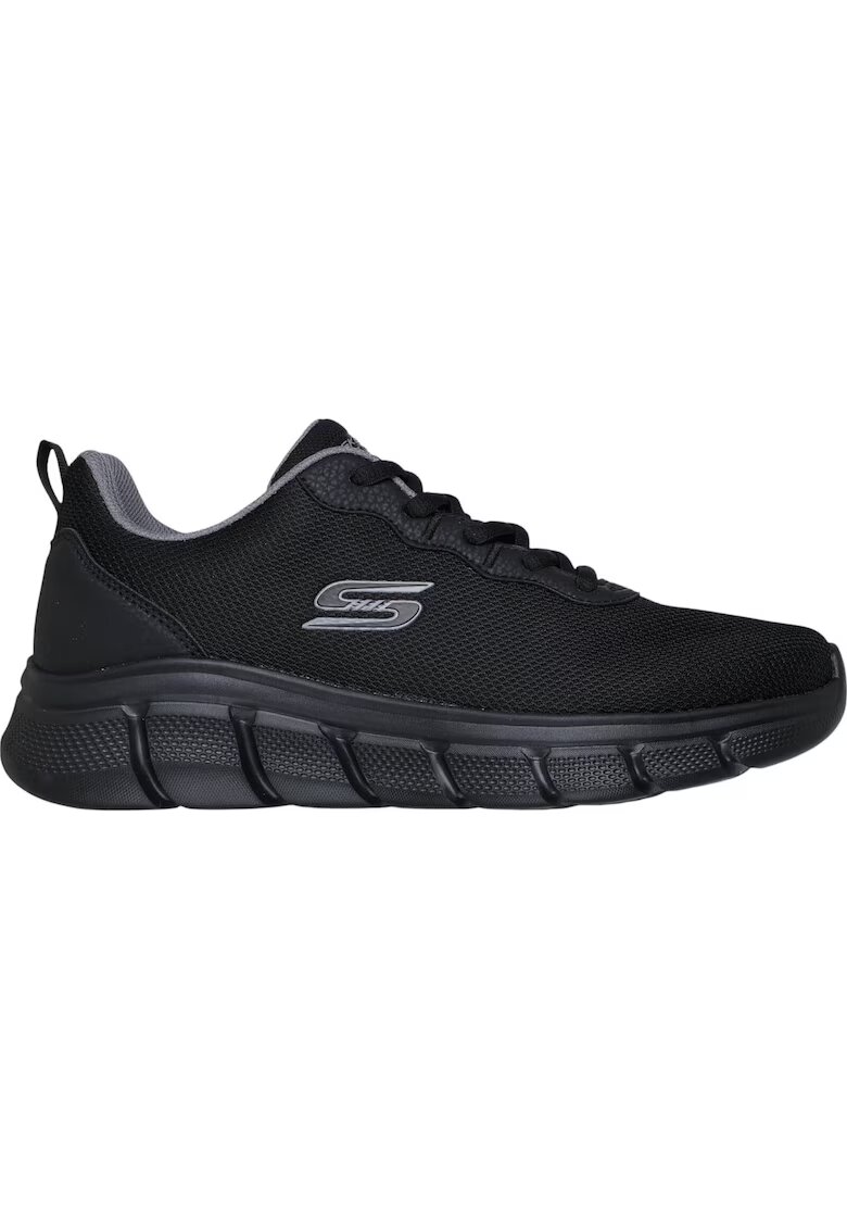 Skechers Мъжки маратонки с връзки Bobs B Flex Icy Edge черни - 118109-BBK