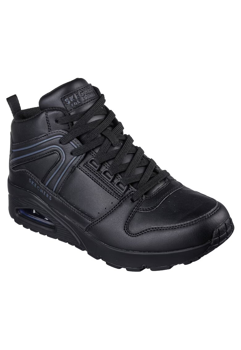 Skechers Мъжки обувки екокожа - черни