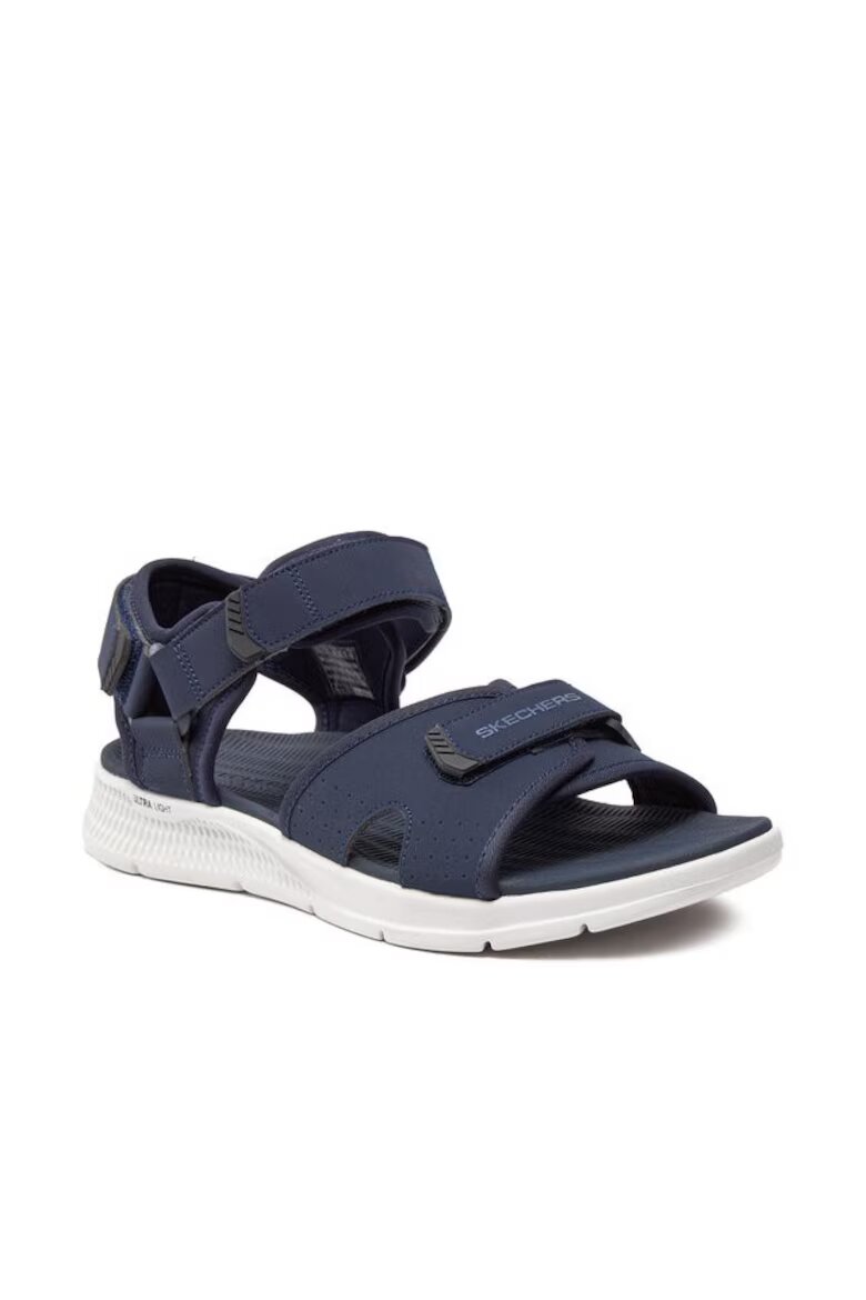 Skechers Мъжки сандали 303650490 Еко кожа Сини Син