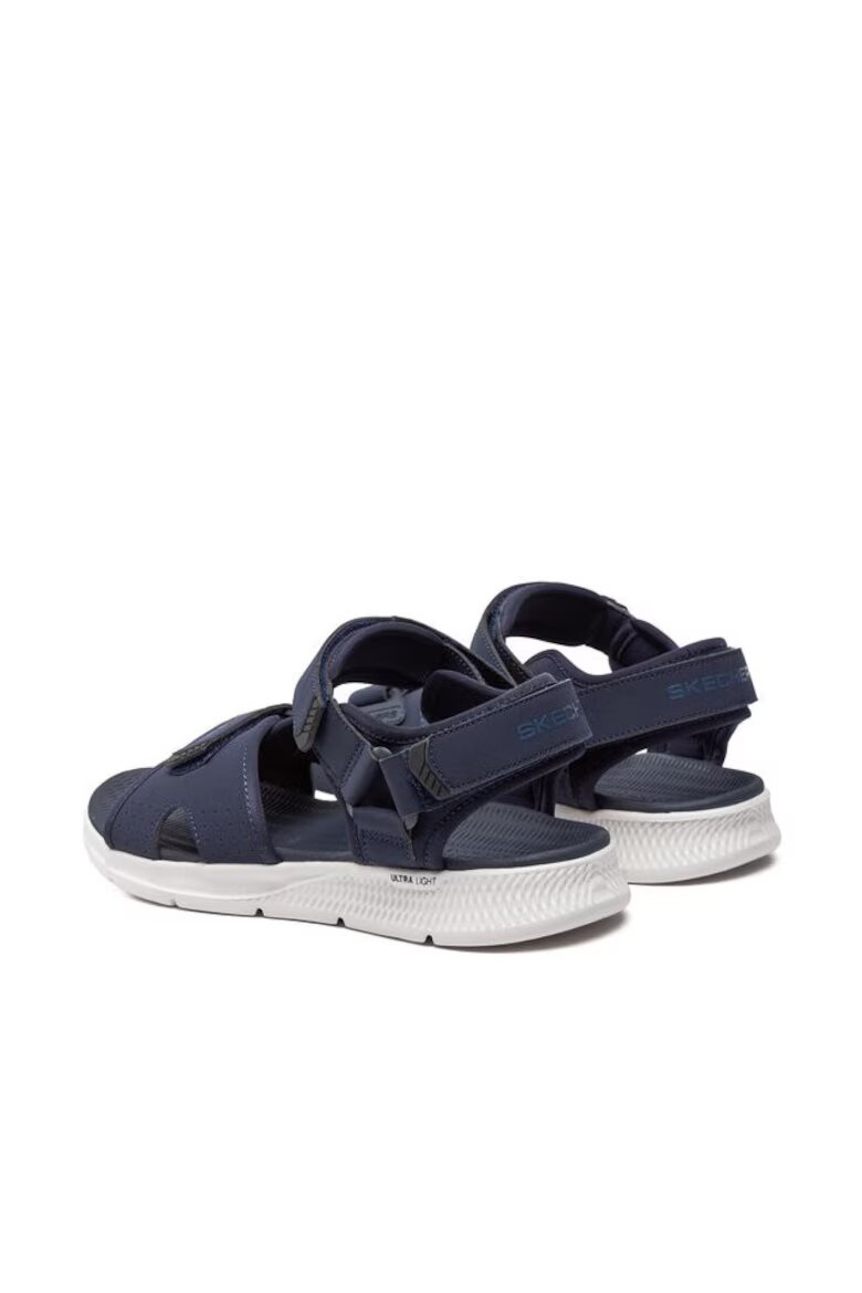 Skechers Мъжки сандали 303650490 Еко кожа Сини Син