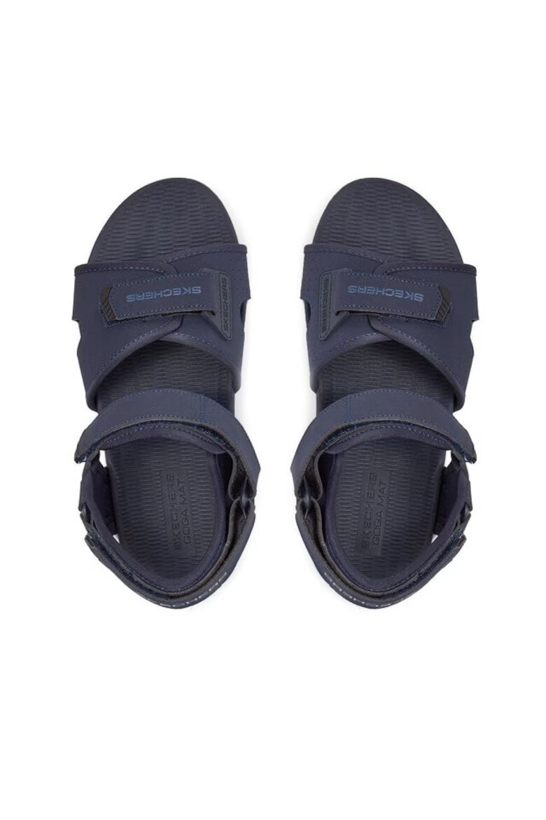 Skechers Мъжки сандали 303650490 Еко кожа Сини Син