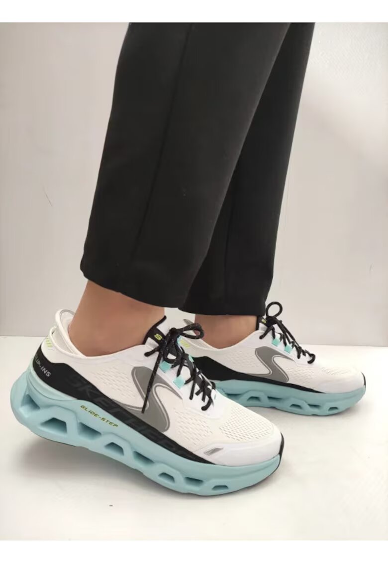 Skechers Мъжки спортни обувки 232921 Wbl - бели