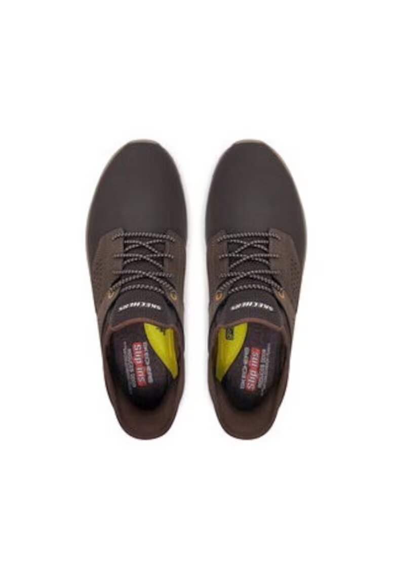 Skechers Мъжки спортни обувки 303969554 - Естествена кожа - 40 EU - Кафяви