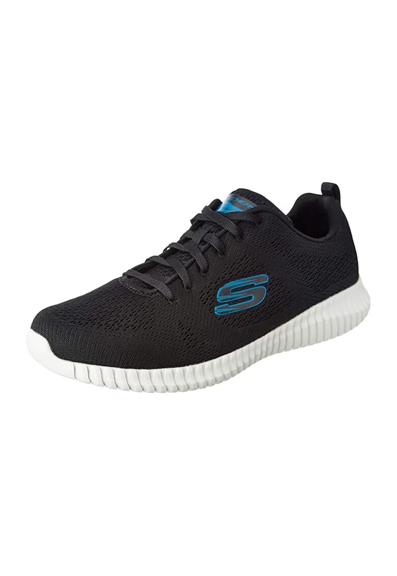Skechers Мъжки спортни обувки 52871 Bkbl Black - черни
