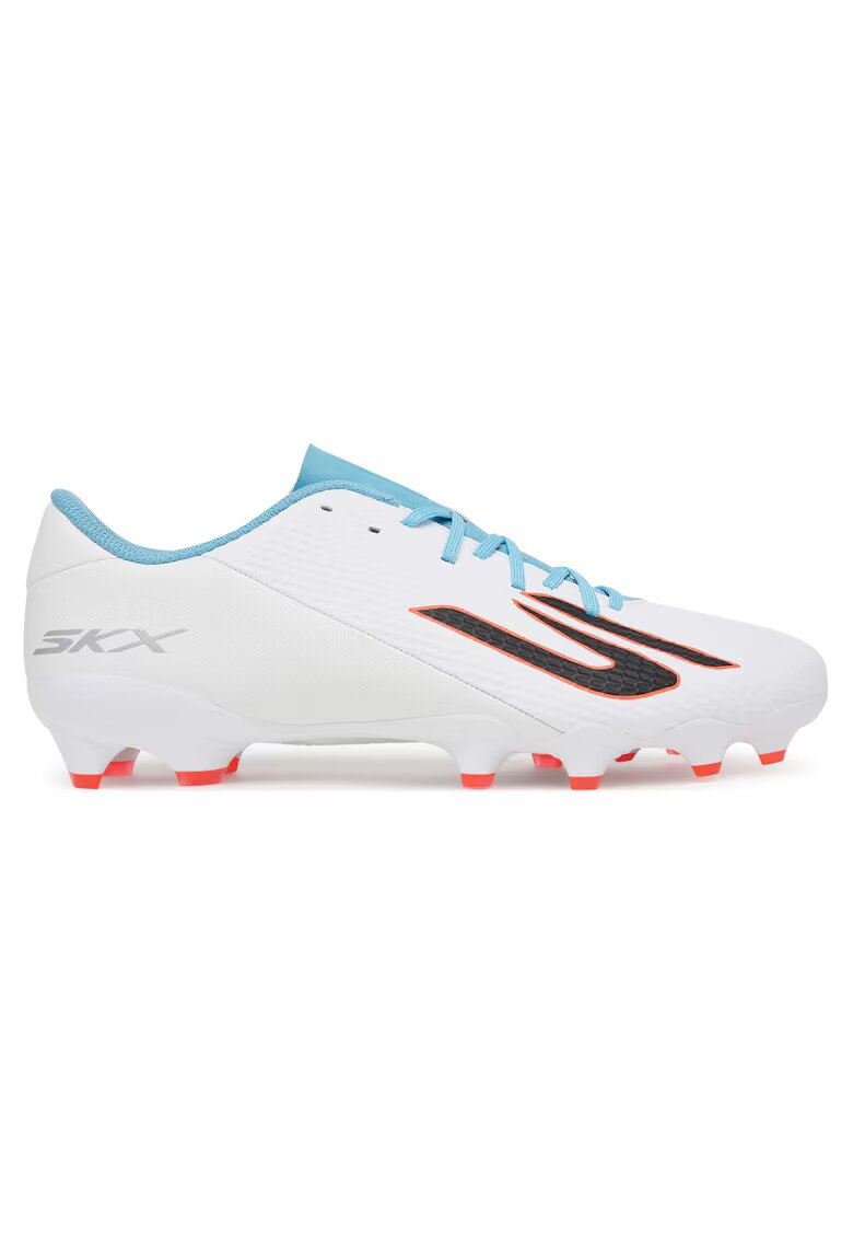 Skechers Мъжки спортни обувки - футболни обувки - бели - еко кожа