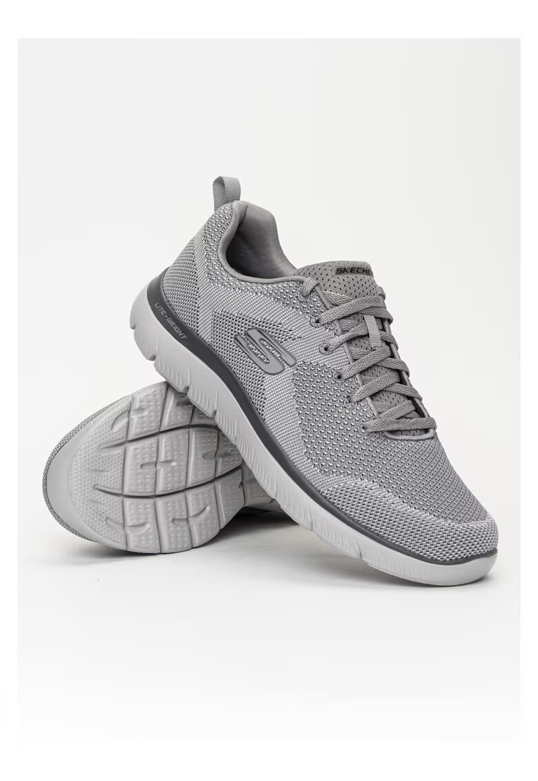 Skechers Мъжки спортни обувки - Summits - Mesh - Сив - Сив