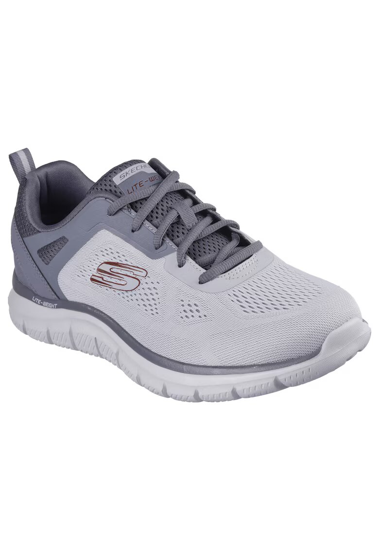 Skechers Мъжки спортни обувки TRACK BROADER 232698 GREY/CHARCOAL