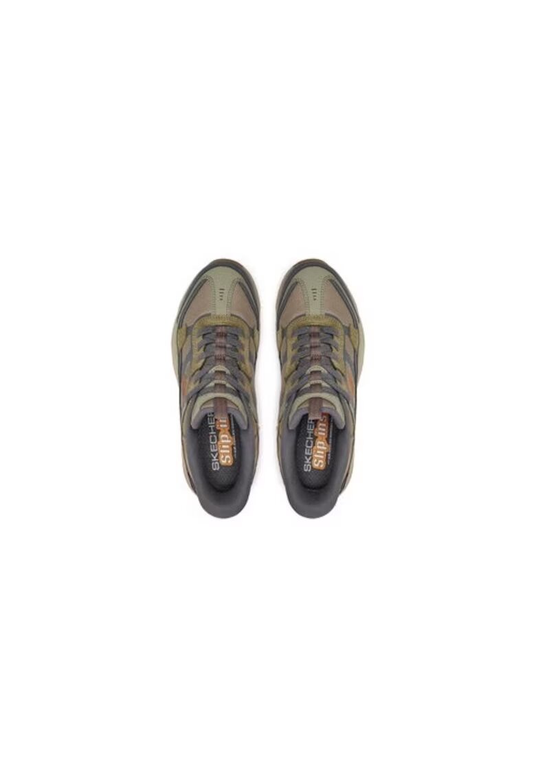 Skechers Мъжки трекинг обувки 303970819 - Екокожа - Кафяви