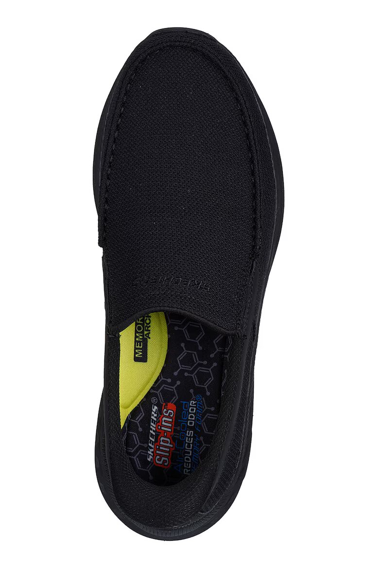 Skechers Мокасини Pollard Wilfred Slip-Ins™ Черен