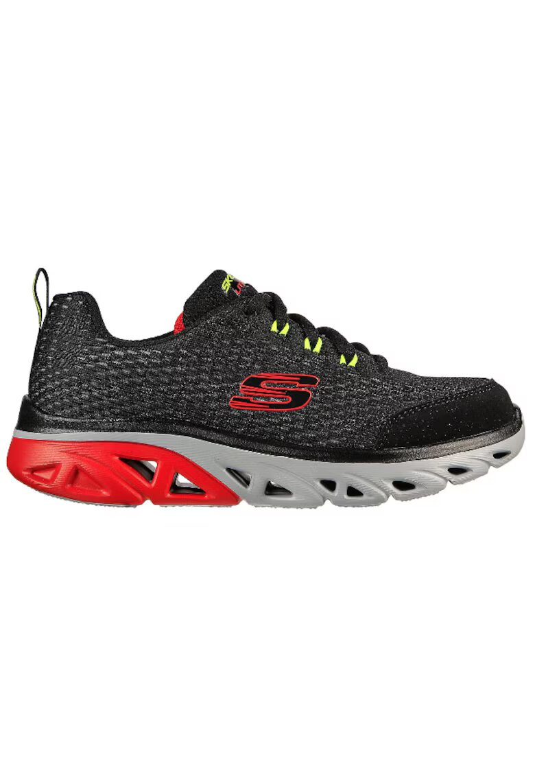 Skechers Момчешки обувки Мрежести - Черни