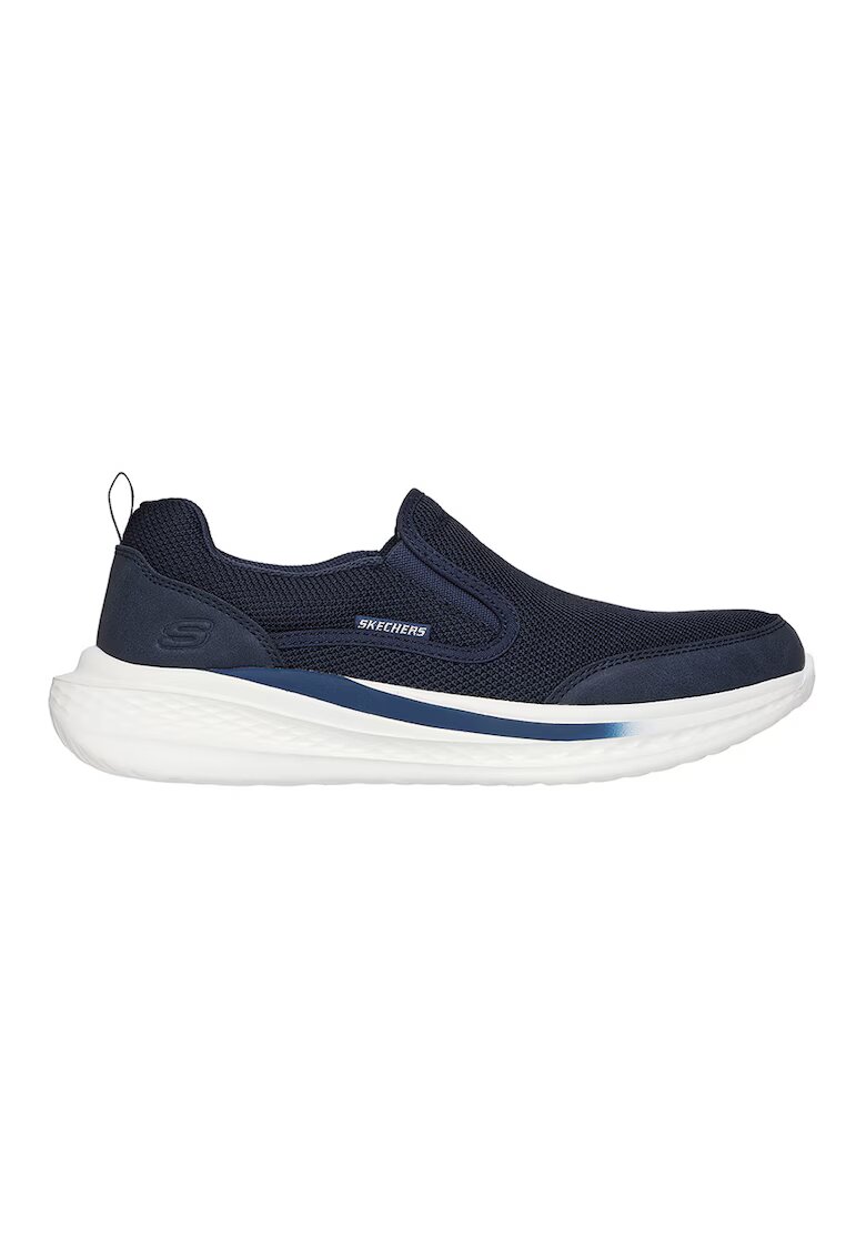 Skechers Мрежести маратонки Slade Lucan - Тъмносин