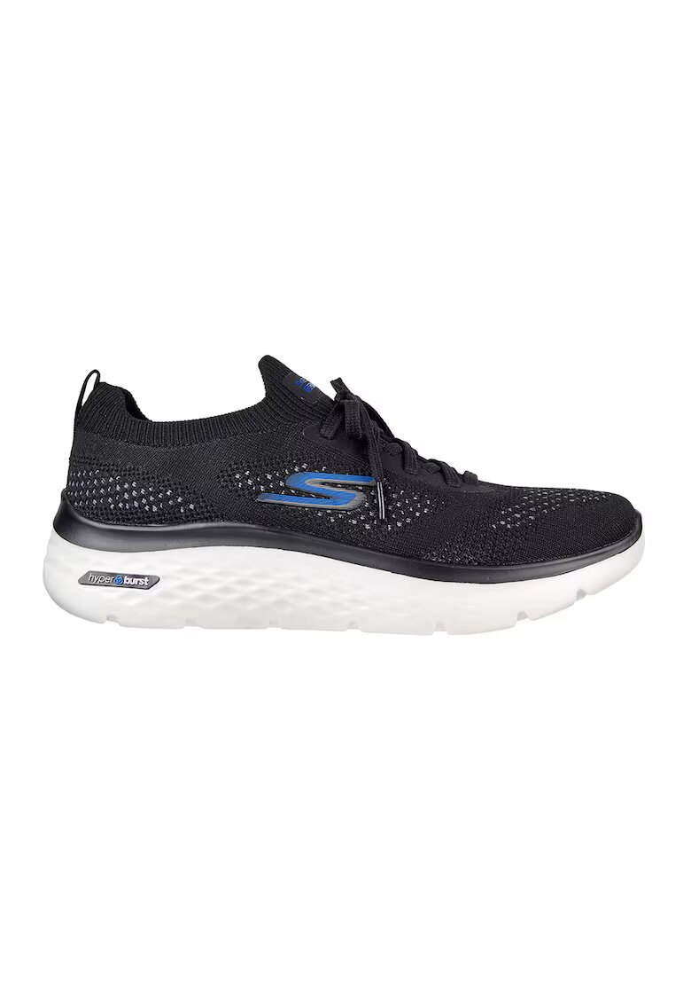 Skechers Мрежести спортни обувки Go Walk Hyper Burst - Черен/Сив