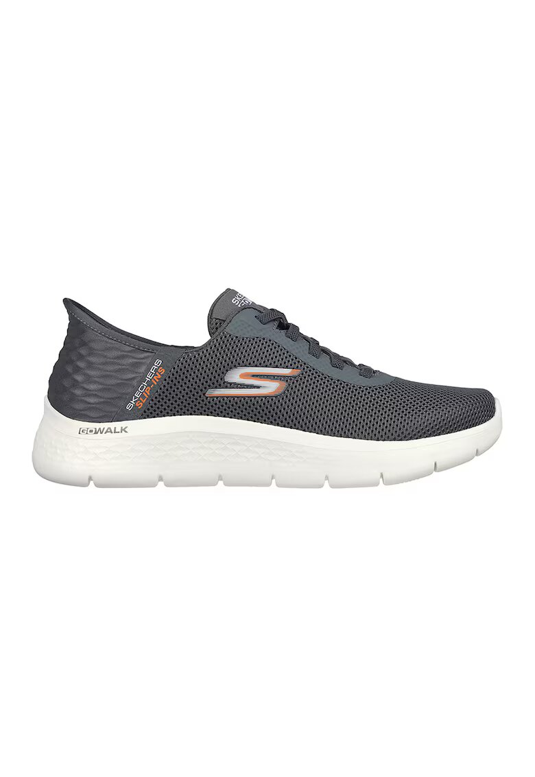 Skechers Мрежести спортни обувки Go Walt Fles с лого - с лесно обуване