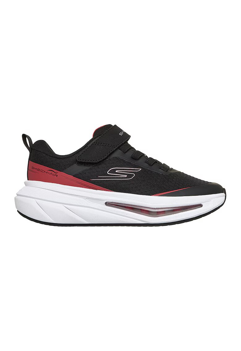 Skechers Мрежести спортни обувки Skech-Air 5.0 с велкро - Черен/Бледочервен