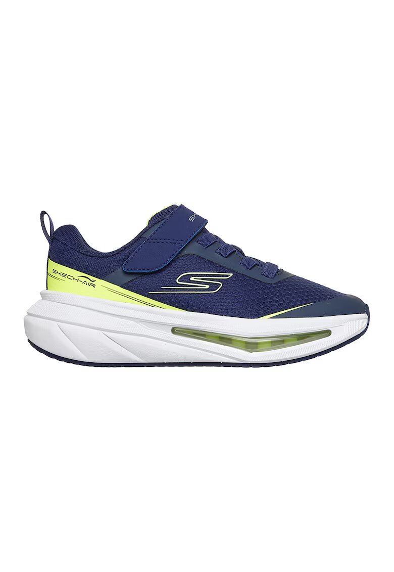 Skechers Мрежести спортни обувки Skech-Air 5.0 с велкро - Жълт/Тъмносин