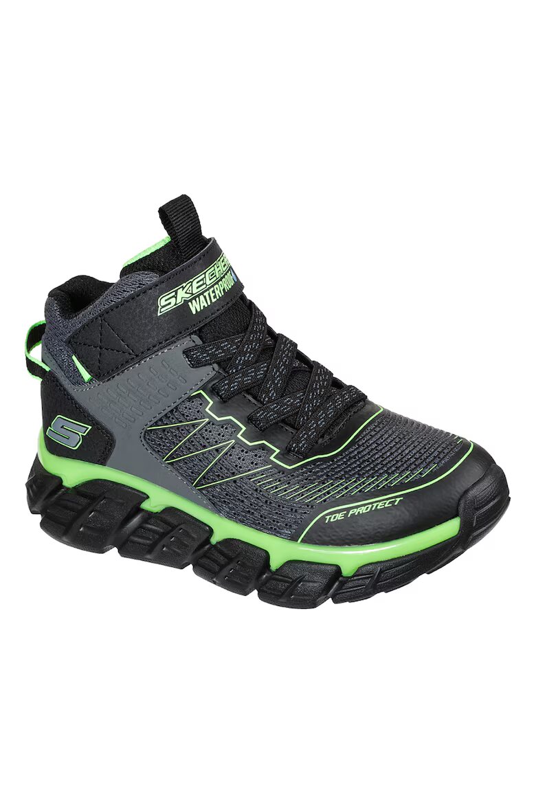 Skechers Непромокаеми боти Tech-Grip High Surge Електриково Зелено/Tъмносив