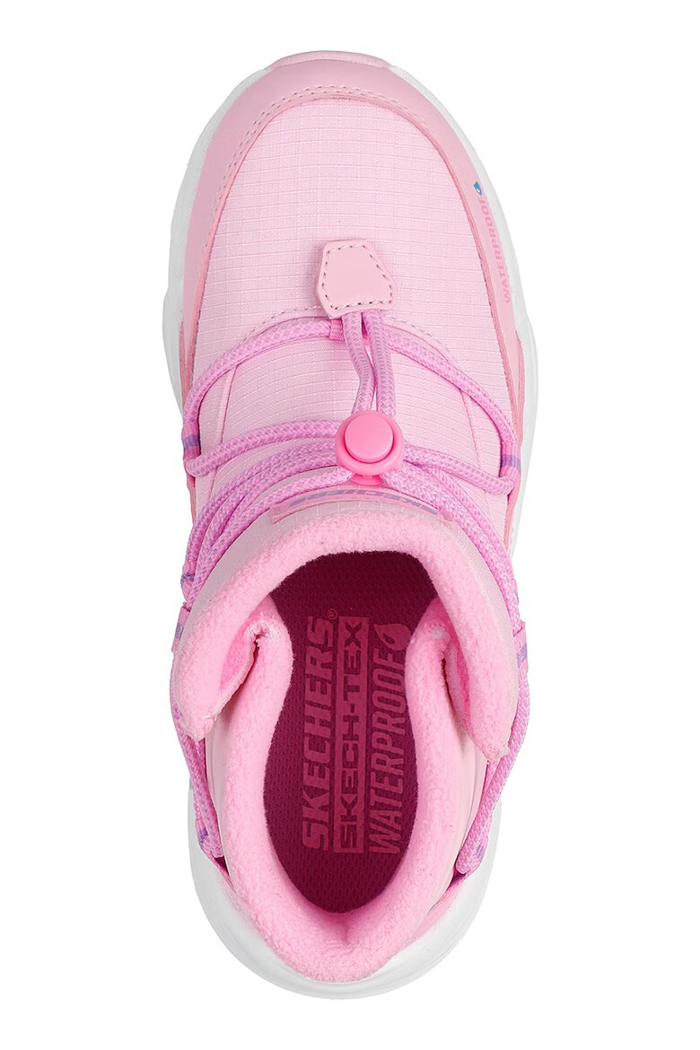 Skechers Непромокаеми боти Turbo Tread Бледо розово
