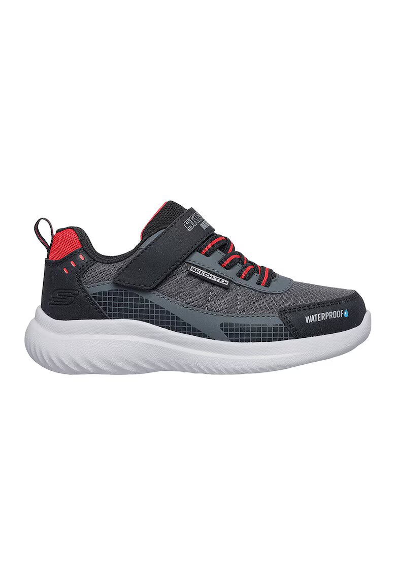 Skechers Непромокаеми мрежести спортни обувки Bounder 2.0 Aqua Pace с велкро - Черен/Сив