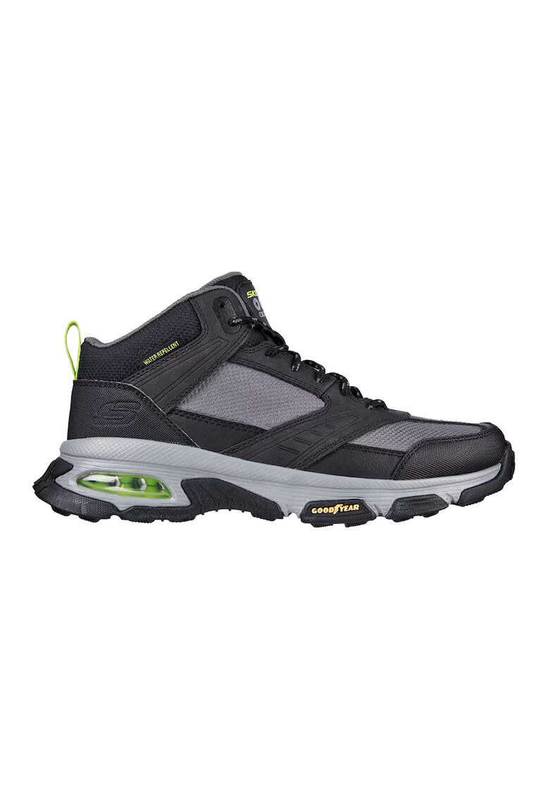 Skechers Непромокаеми oбувки Sketch-Air Envoy за хайкинг - Черен/Сив