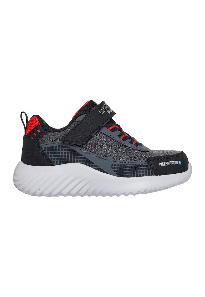 Skechers Непромокаеми спортни обувки Bounder с велкро - Черен/Въглен сиво