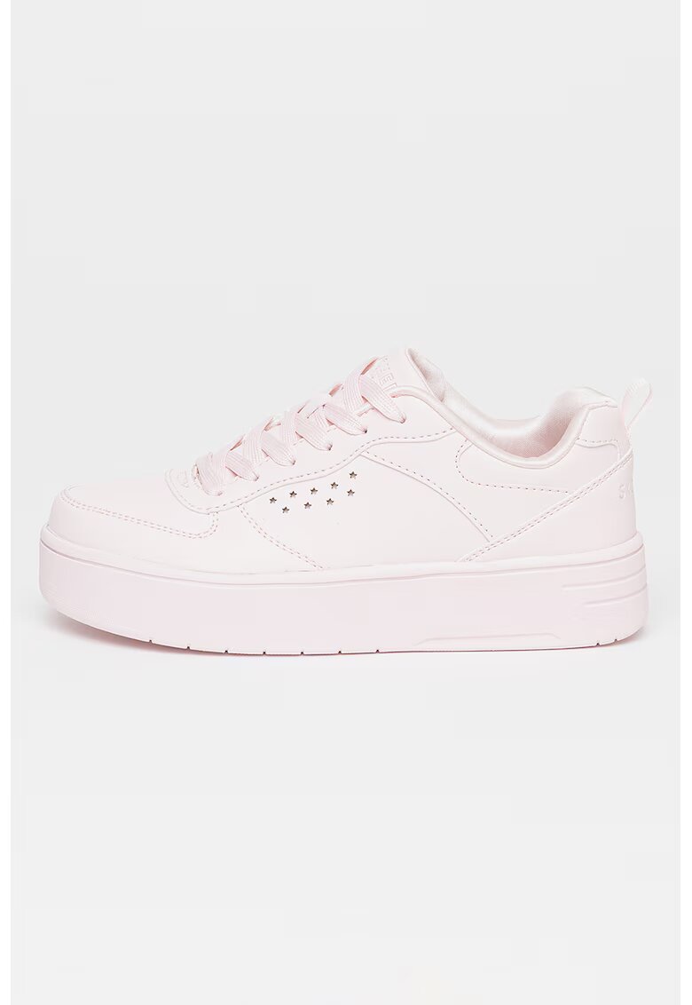 Skechers Обувки Court High от еко кожа