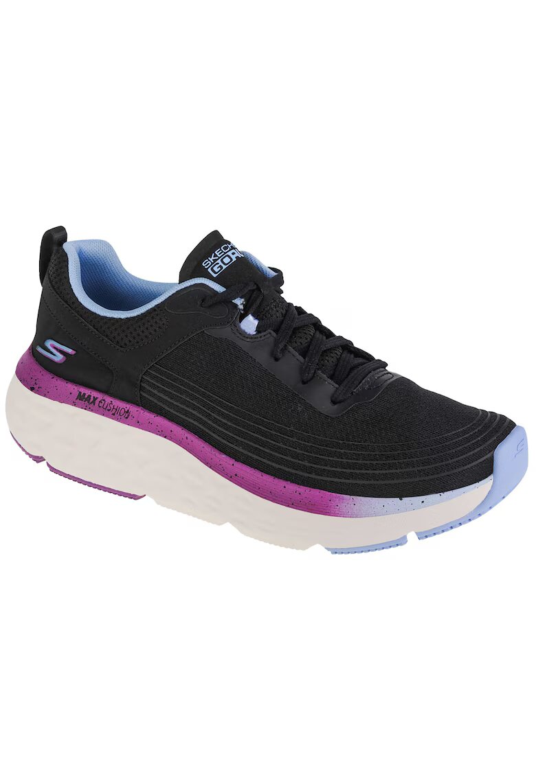 Skechers Обувки за бягане - Max Cushioning Delta - Sunny Road 129118-BKBL - черни