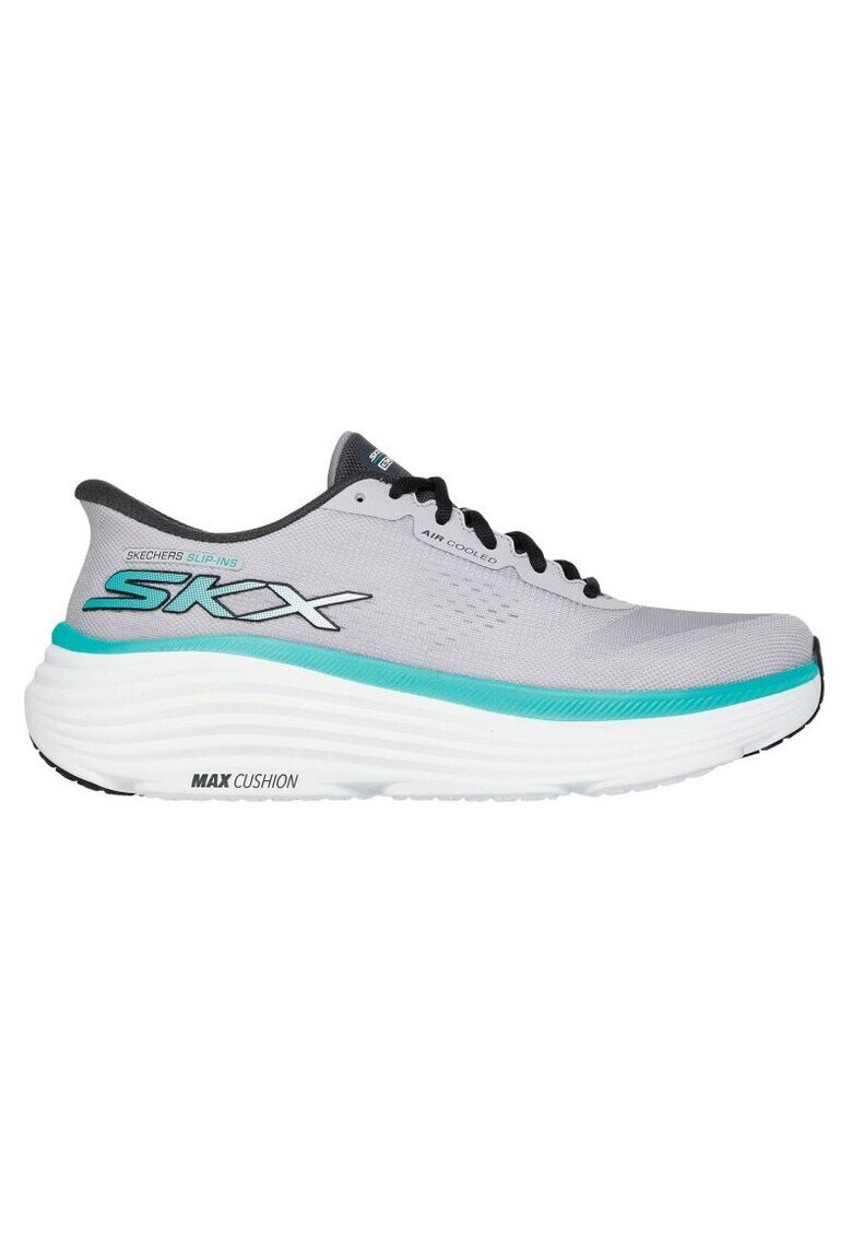 Skechers Обувки за бягане Max Cushioning Endea - Сив