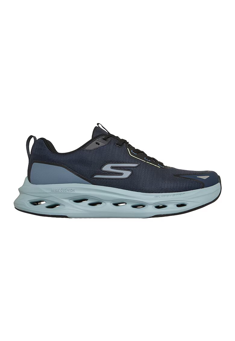 Skechers Обувки за бягане Max Cushioning Glide-Step - Прашно синьо/Тъмносин