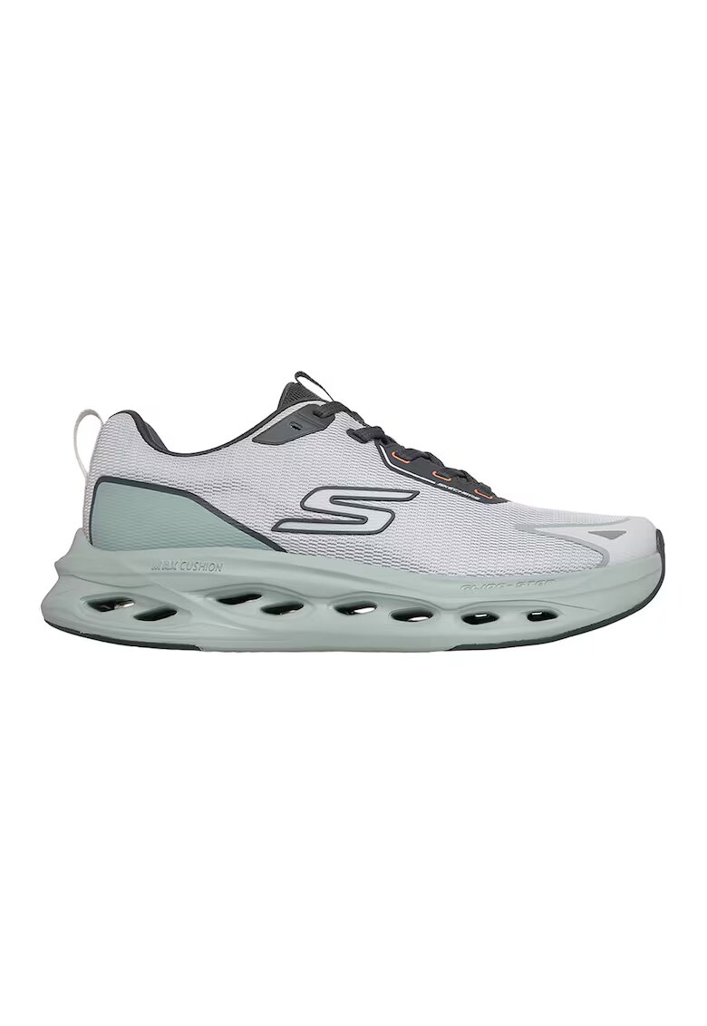 Skechers Обувки за бягане Max Cushioning Glide-Step - Светло сив