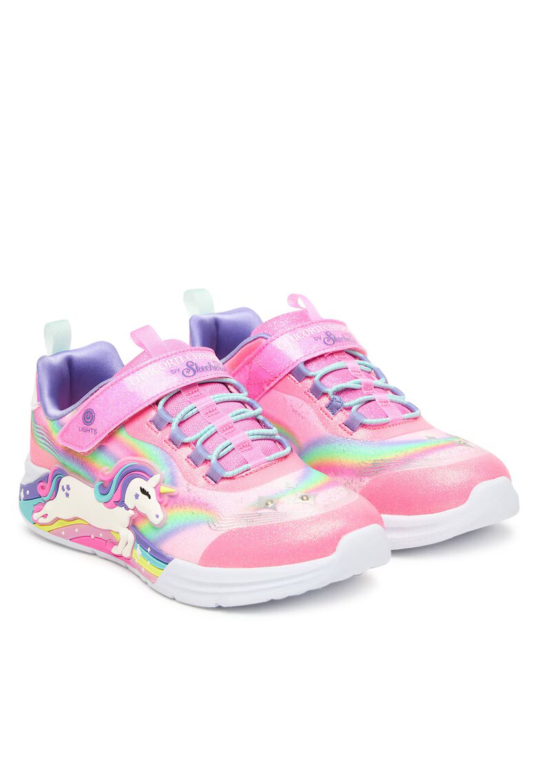 Skechers Обувки за деца - Unicorn Chaser - многоцветни - текстил