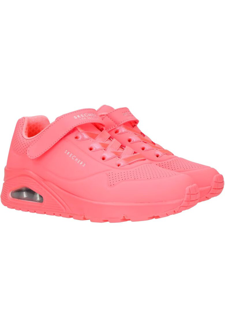 Skechers Обувки за момичета - естествена кожа - розови - размер