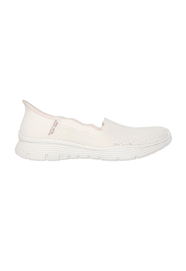 Skechers Пантофки Seager Slip-Ins - Мръснобял