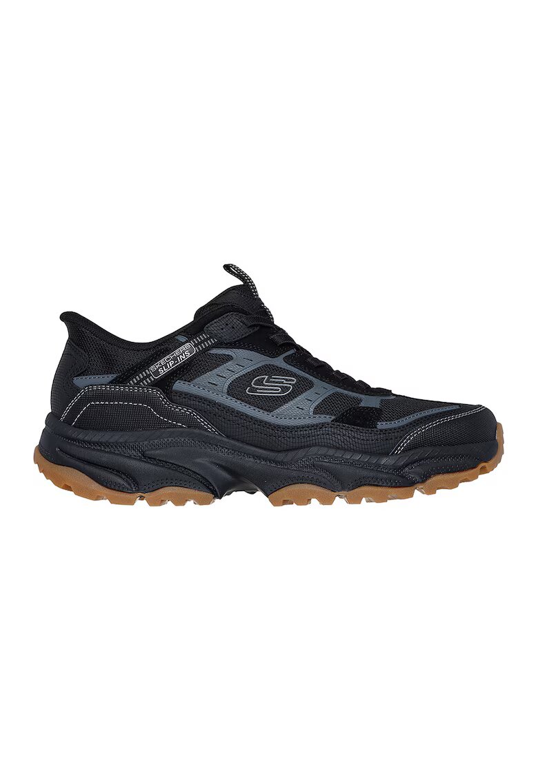 Skechers Полускосени мрежести спортни тип Slip-ins™ обувки с еластични връзки