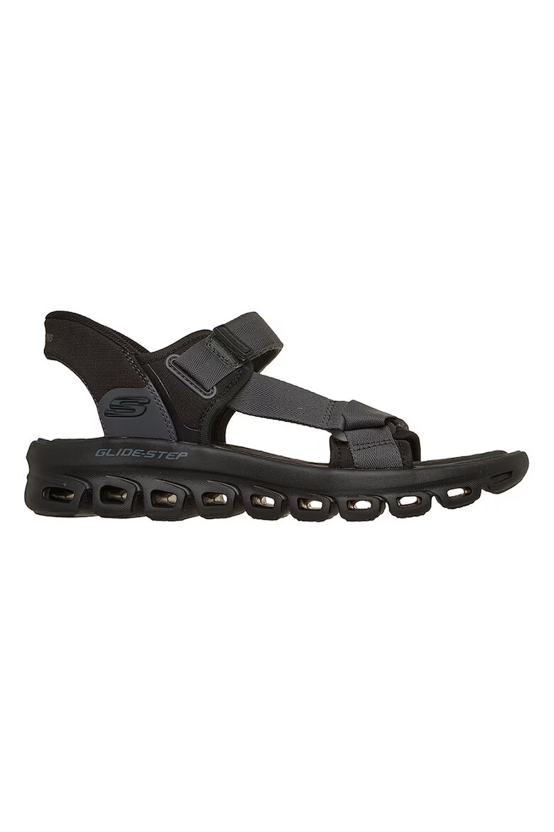 Skechers Сандали Glide Step Sandal Dovah с велкро Черен
