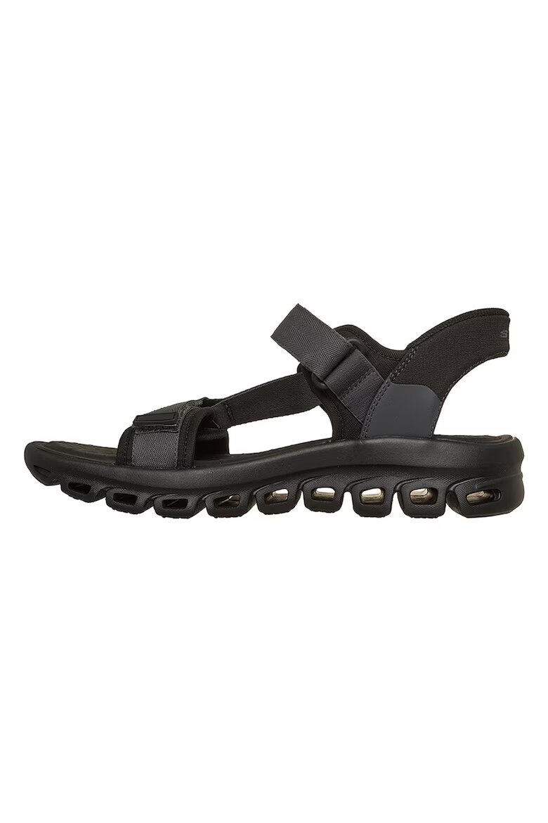 Skechers Сандали Glide Step Sandal Dovah с велкро Черен