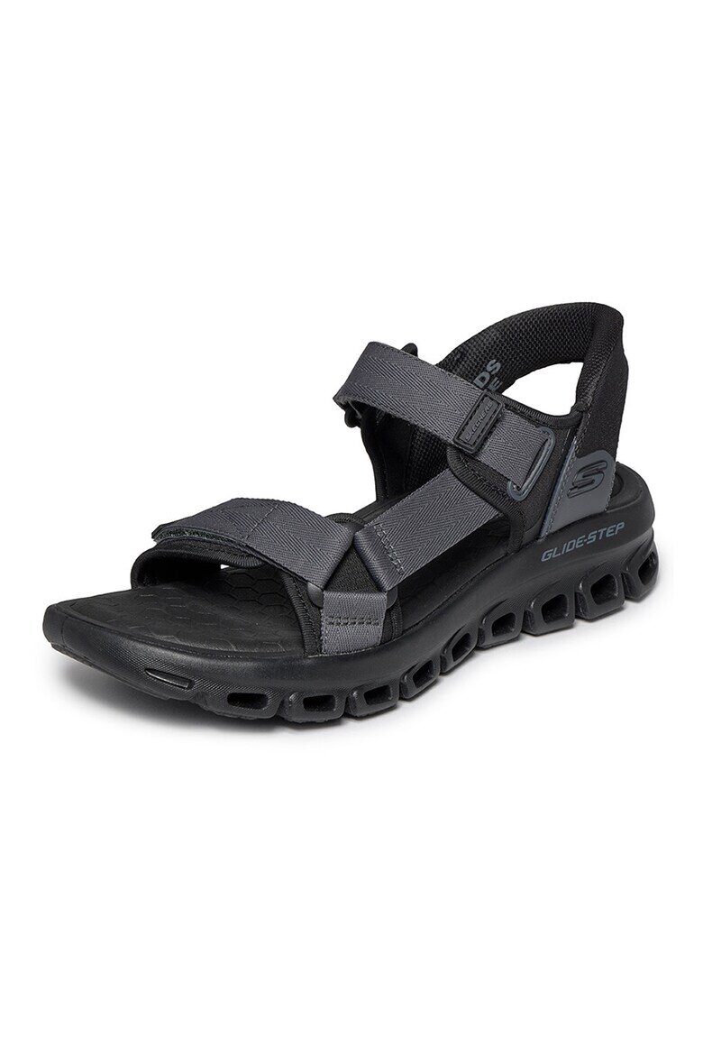 Skechers Сандали Glide Step Sandal Dovah с велкро Черен