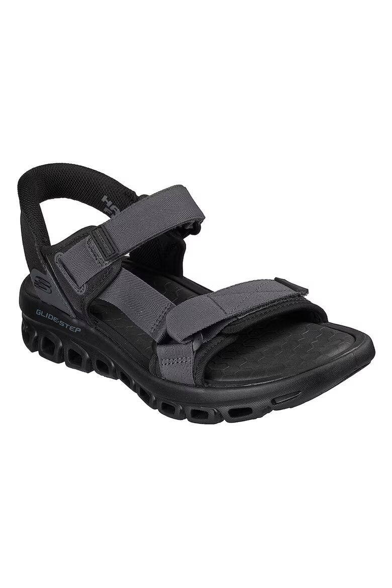 Skechers Сандали Glide Step Sandal Dovah с велкро Черен