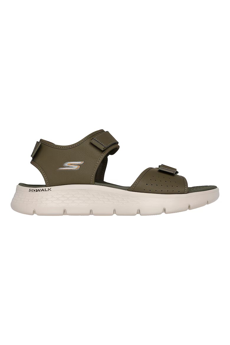 Skechers Сандали Go Walk с велкро Маслинено зелено