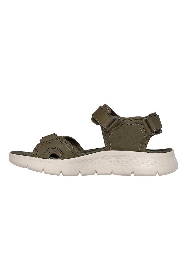 Skechers Сандали Go Walk с велкро Маслинено зелено