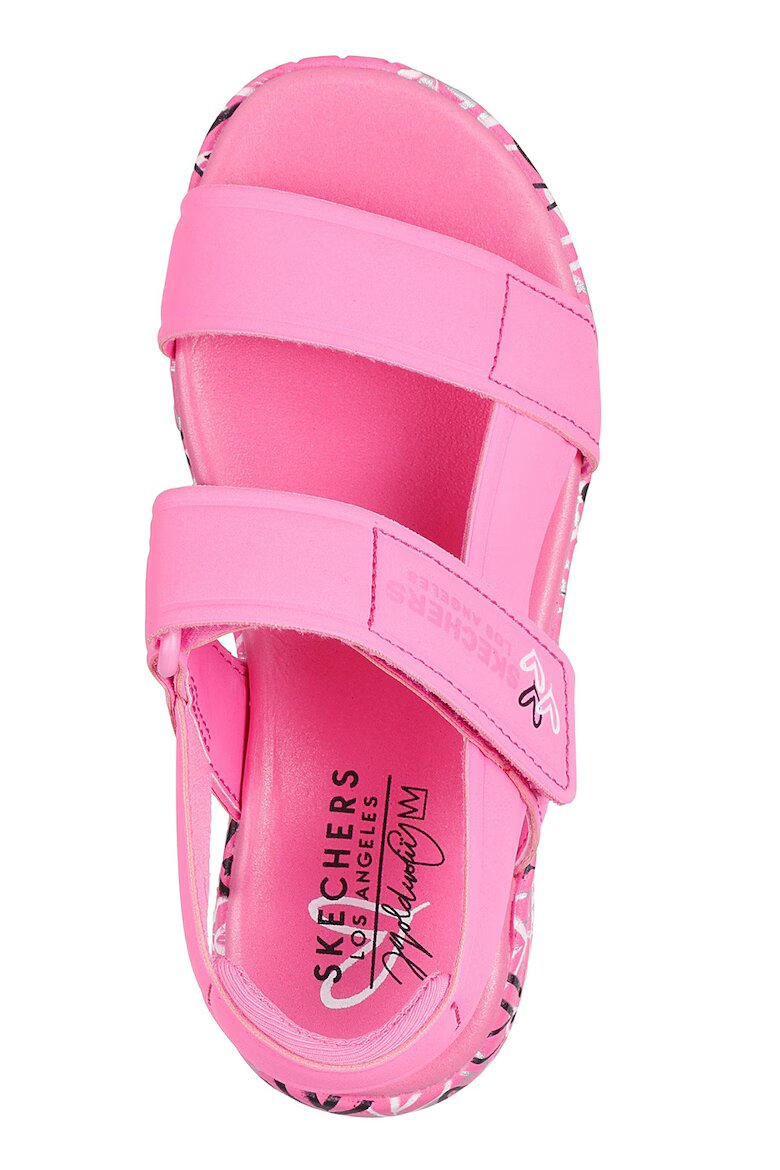 Skechers Сандали JGoldcrown Uno Lite Sunny Love Черен/Розово/Сребрист