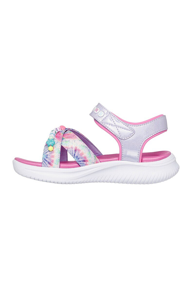 Skechers Сандали Jumpsters с велкро Ледено синьо/Розово