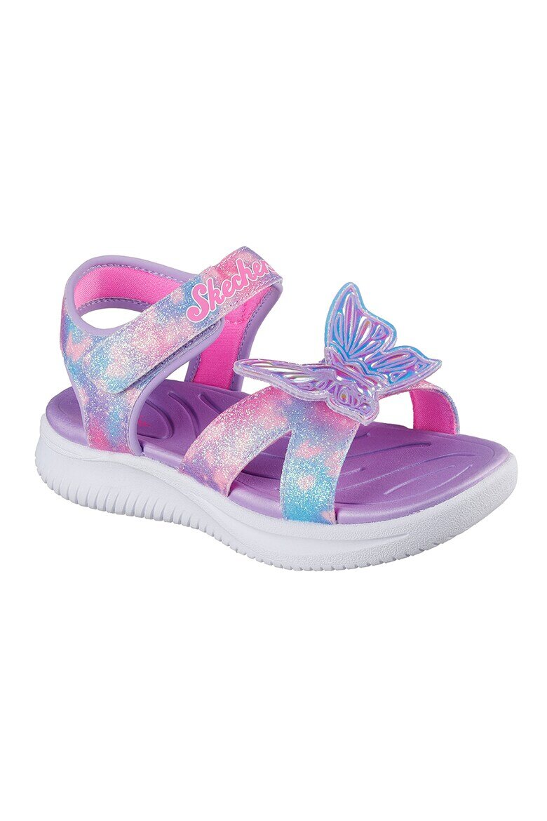 Skechers Сандали Lights-Jumpsters с велкро Лавандула/Светлорозов