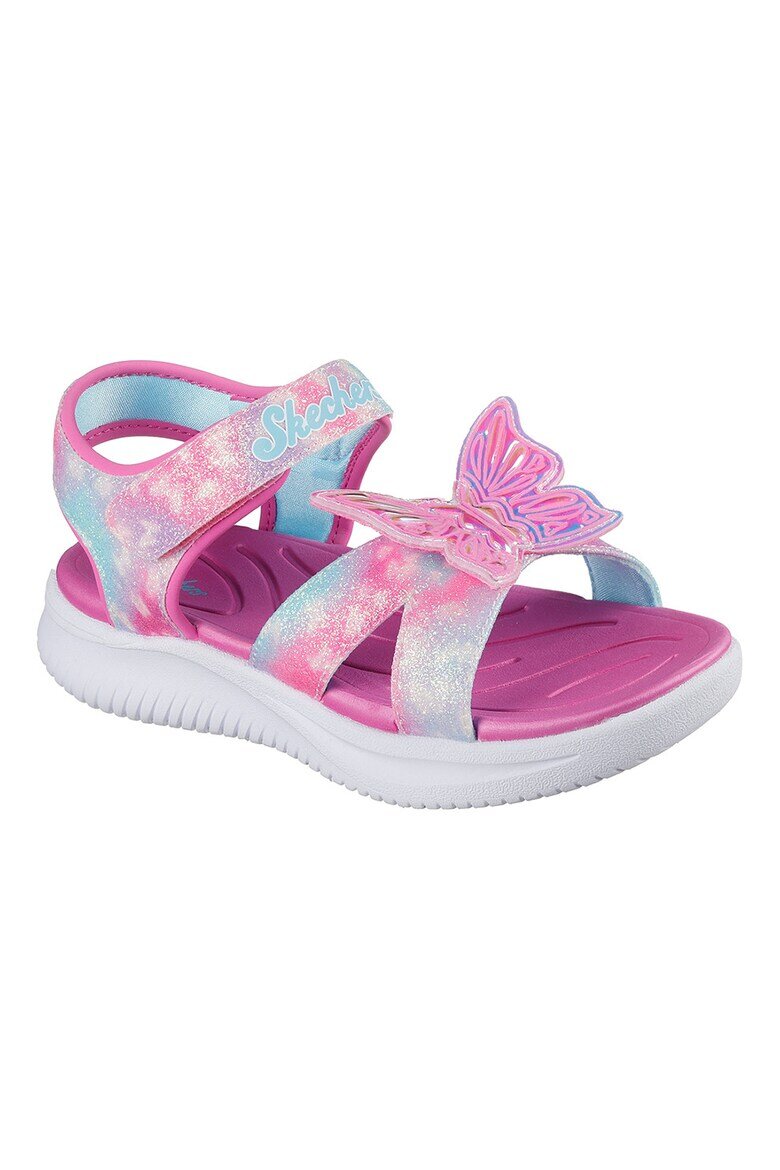 Skechers Сандали Lights-Jumpsters с велкро Пастелносин/Фуксия